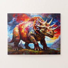 Childrens Dinosaur Mosaic Pussel