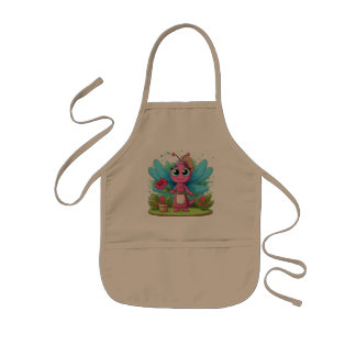 Childrens Garden Buddy Dragonfly Apron Barnförkläde