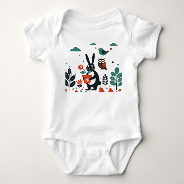 Children's illustration t shirt (Framsida)