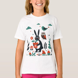 Children's illustration t shirt