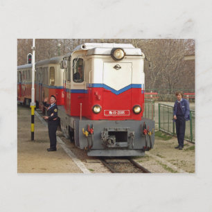 Childrens Railway, Budapest Vykort