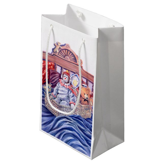 Childrens Soft Leksaker Small Gift Bag (Framsidan Vinklad)