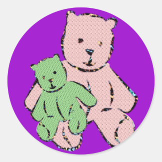 Childrens Stickers Runt Klistermärke