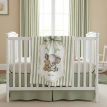 childrens Sweet Elephant Teddy Bear Friends