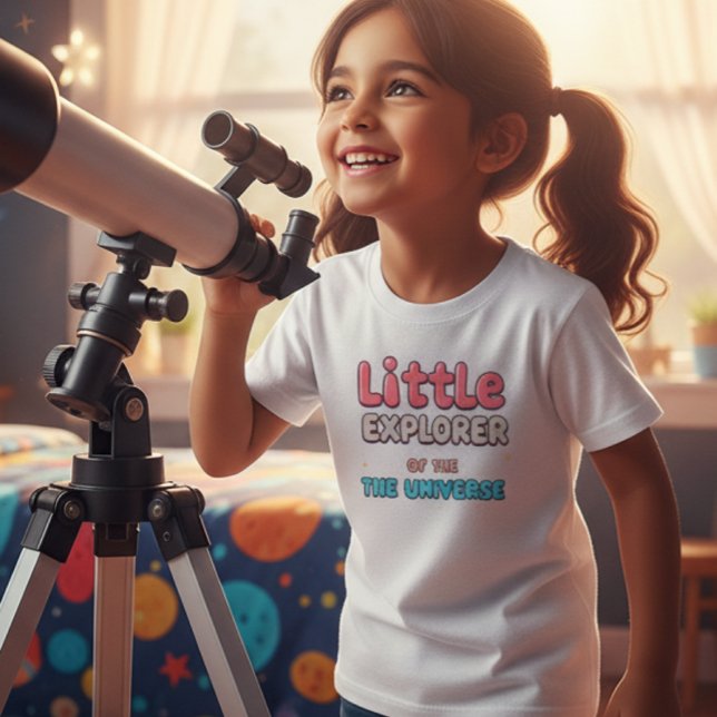 children's t-shirts with text, little explorer  (Skapare uppladdad)