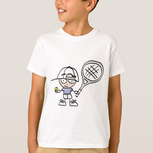 Childrens tennis tee shirt (Framsida)