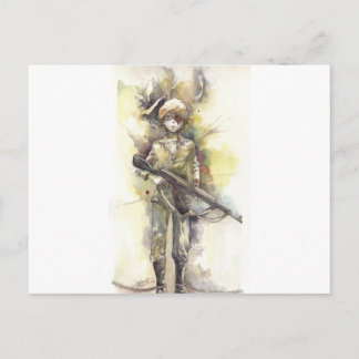 childsolider vykort