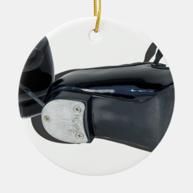 ChildTapShoes070515.png Julgransprydnad Keramik (Framsidan)