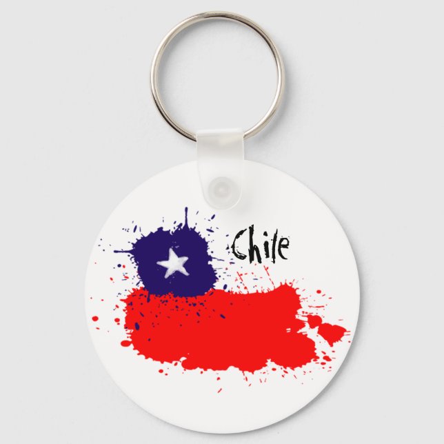 Chile är en nyckelkedja nyckelring (Framsida)