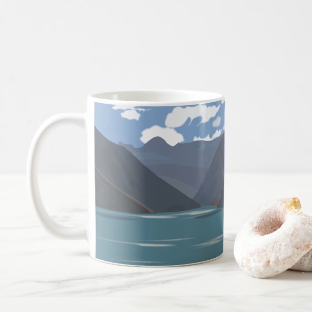 Chile Bergsjön  Kaffemugg (Med munk)