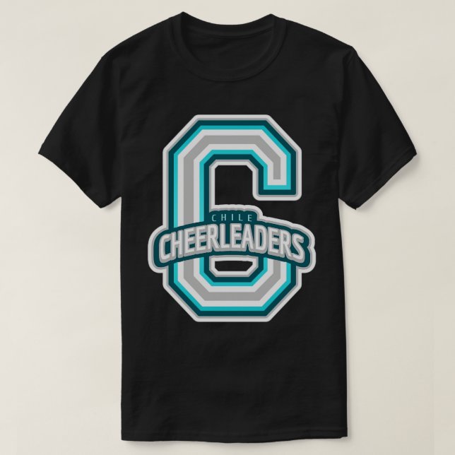 Chile Cheerledare T Shirt (Design framsida)