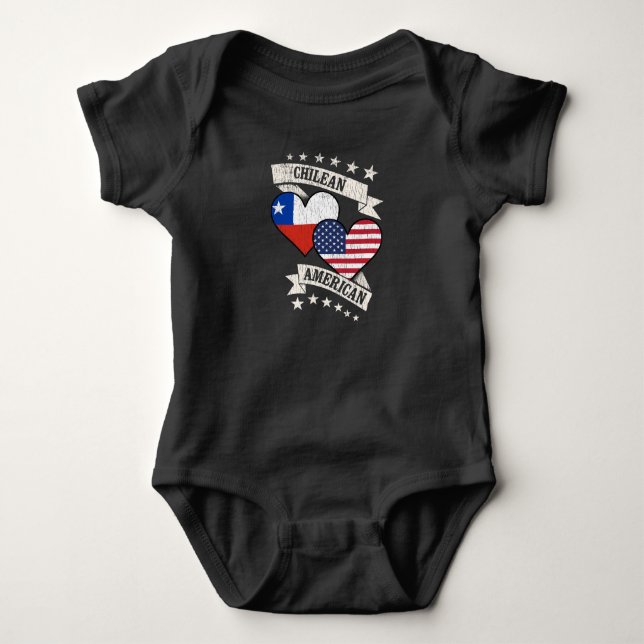 Chile, Chile, Chile, Chile, Chile, Chile, Flaggor, T Shirt (Framsida)