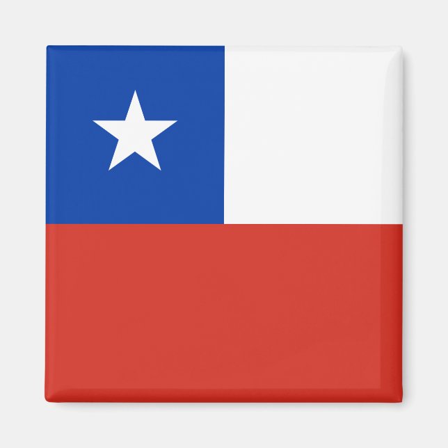Chile (Chile), Flagga Magnet (Framsidan)