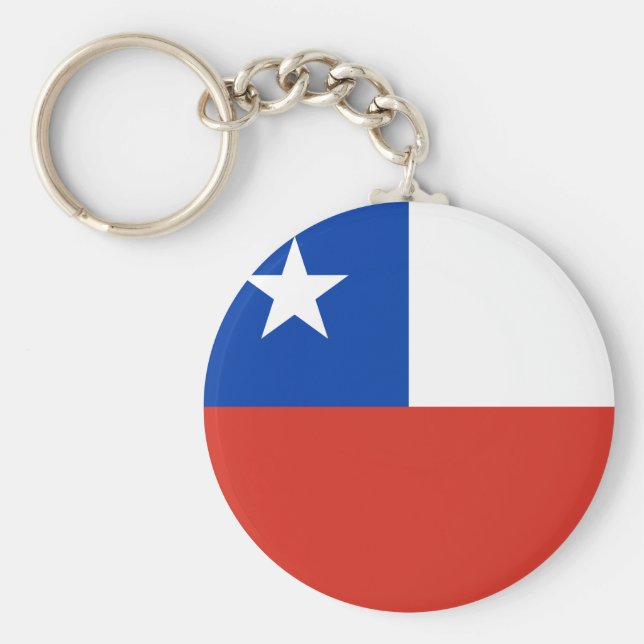 Chile (Chile), Flagga Nyckelring (Framsidan)