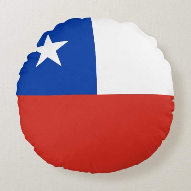 Chile (Chile), Flagga Rund Kudde (Framsidan)