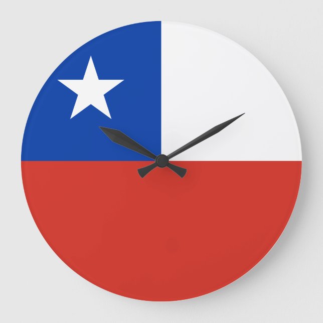 Chile (Chile), Flagga Stor Klocka (Framsida)