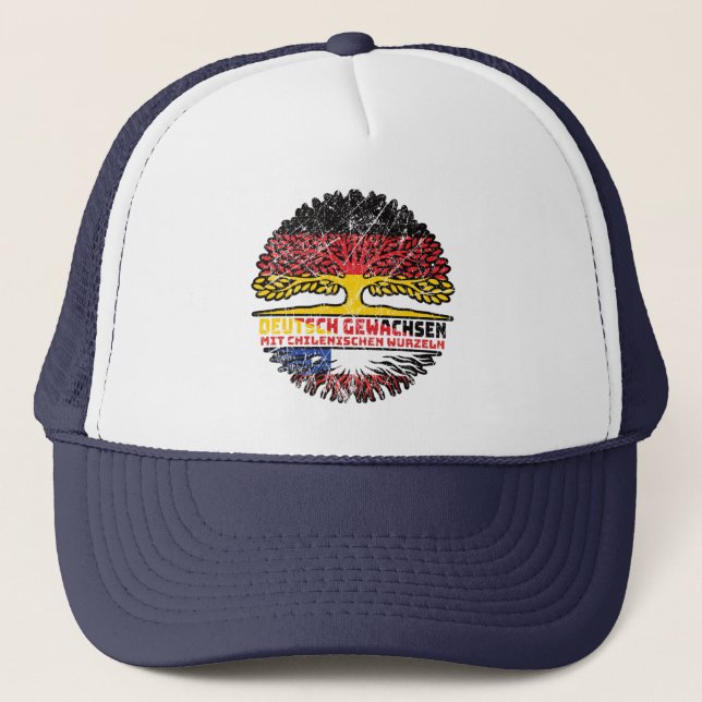 Chile Chilenisch Deutsch Deutschland Baum Wurzel Keps (Framsida)