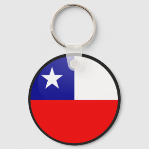 Chile cirklar den kvalitets- flagga nyckelring