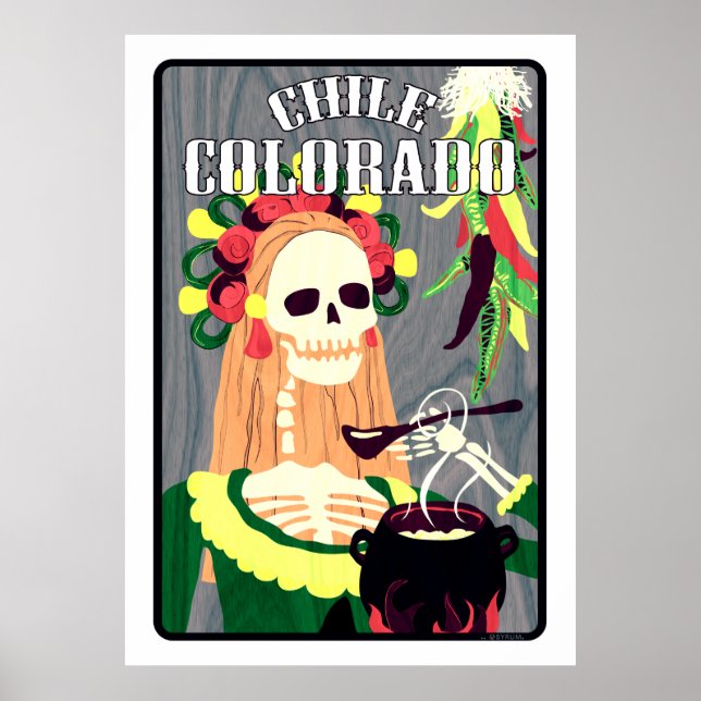 Chile colorado (coola scheme) poster (Framsidan)
