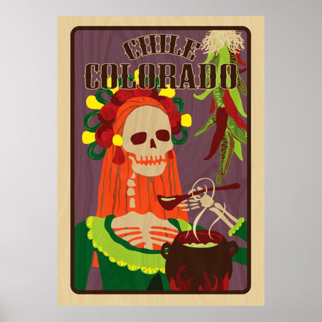 Chile colorado poster (Framsidan)