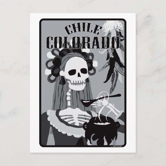 Chile colorado vykort (Framsida)