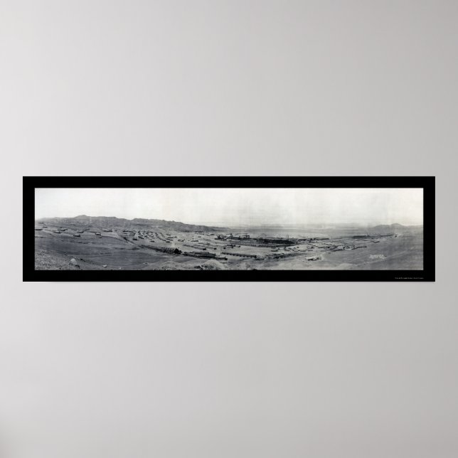 Chile Copper Mining Chuquicanta Photo 1925 Poster (Framsidan)