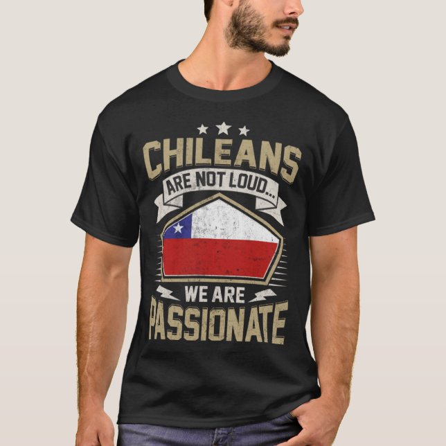 Chile Flag Passionate Chileans Girls & Women T Shirt (Framsida)