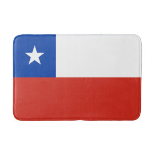 Chile Flagga Badrumsmatta