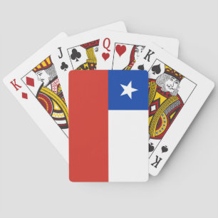 Chile Flagga Casinokort