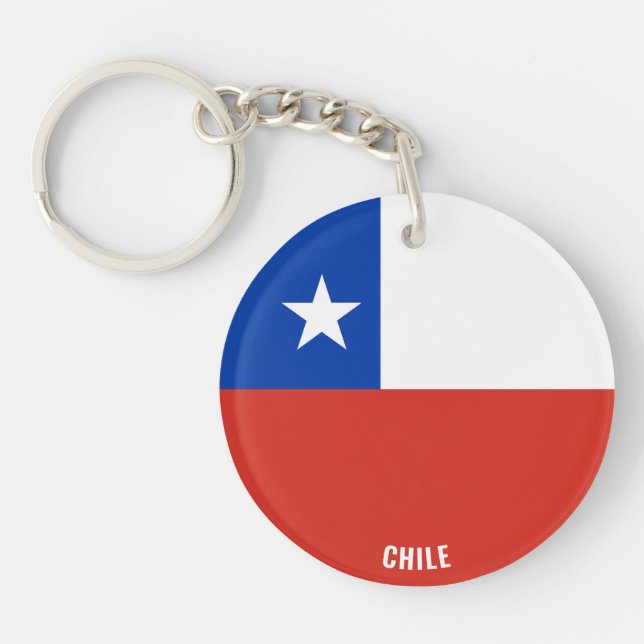 Chile Flagga Charming Patriotic (Framsidan)