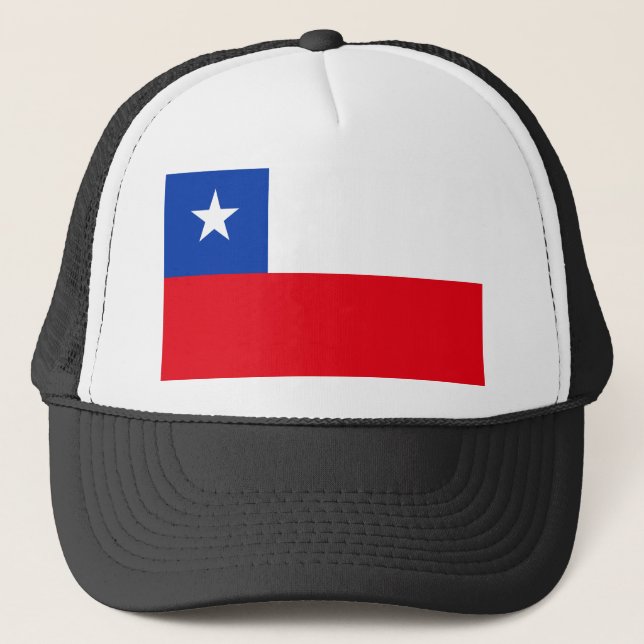 Chile Flagga Keps (Framsida)