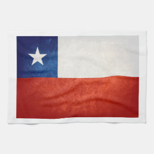 Chile Flagga, Kökshandduk