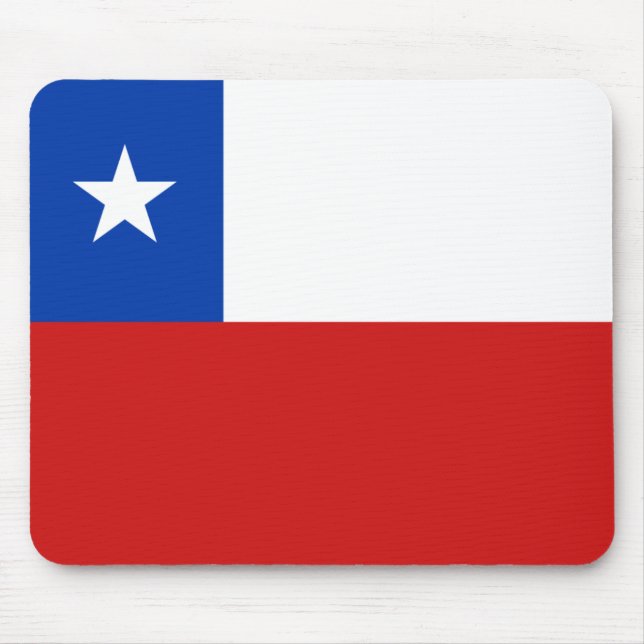Chile flagga Mousepad Musmatta (Framsidan)