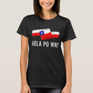 Chile Flagga Pride Chilean Funny Camiseta Chilena T Shirt