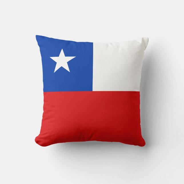Chile Flagga x Flagga Pillow Kudde (Framsida)
