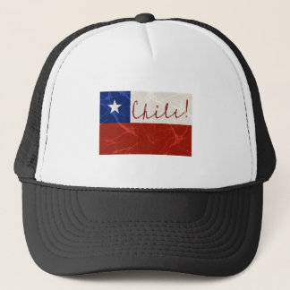 Chile flaggaPatrioric chilenare Truckerkeps