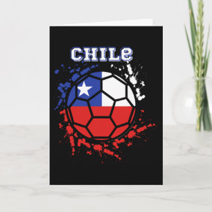 Chile Fotboll Chilenska Flaggan Fotboll Fan Jersey Kort