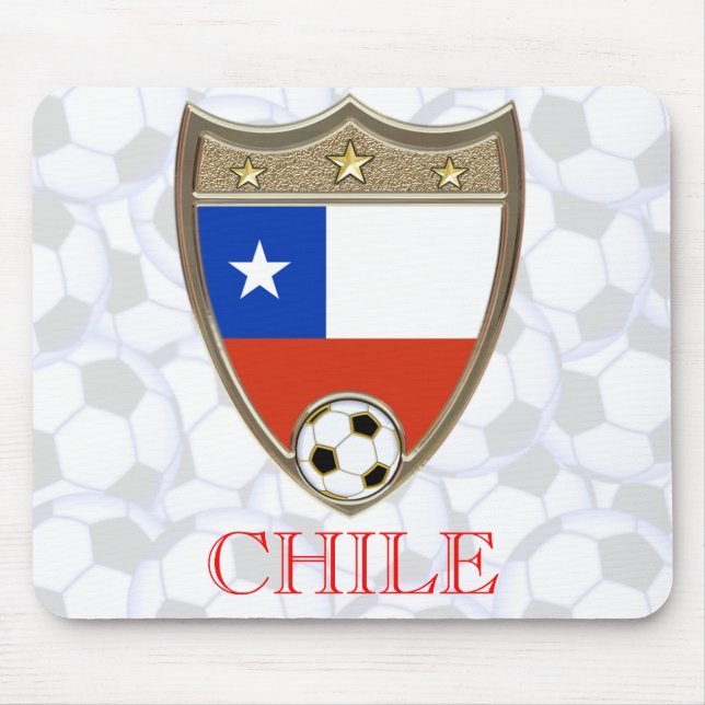 Chile fotboll musmatta (Framsidan)