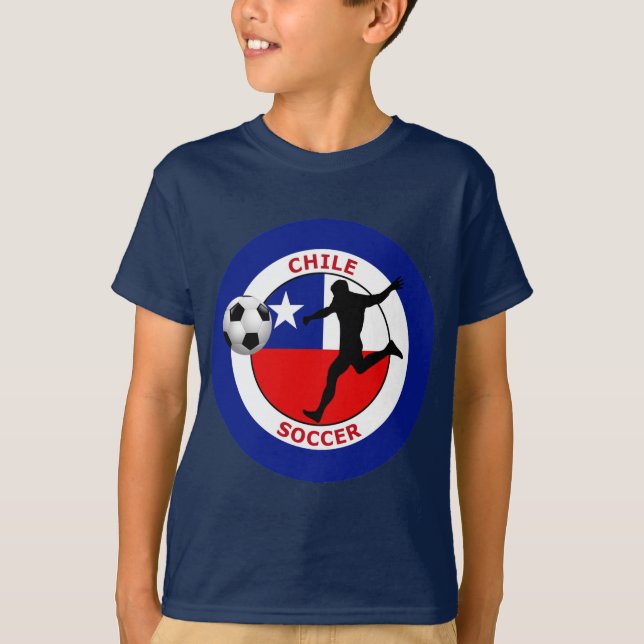 CHILE FOTBOLL T-SHIRT (Framsida)