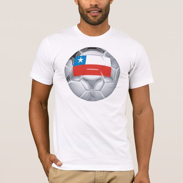 Chile fotboll t-shirt (Framsida)