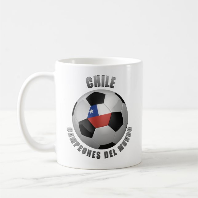 CHILE FOTBOLLMÄSTARE KAFFEMUGG (Vänster)