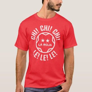 Chile fútbol/fotbollT-tröja T Shirt