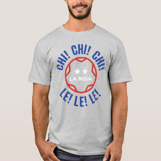 Chile fútbol/fotbollT-tröja T Shirt
