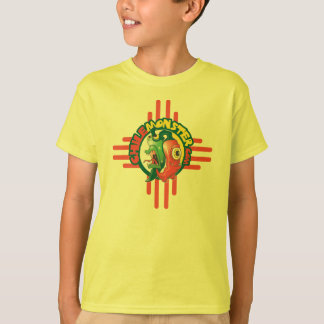 Chile gigantisk grundläggande utslagsplatsför barn tee shirt