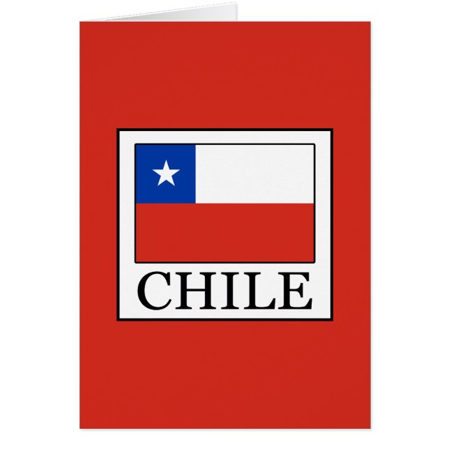 Chile Hälsningskort (Framsidan)
