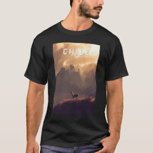 Chile Illustration Resa Konst Vintage T Shirt