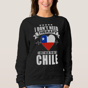 Chile jag behöver inte terapi jag bara behöver gå t shirt