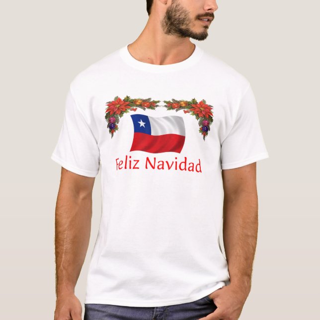 Chile jul t-shirt (Framsida)