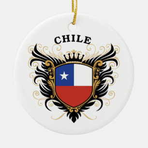 Chile Julgransprydnad Keramik