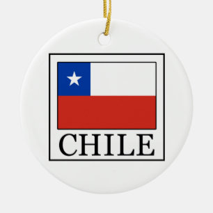 Chile Julgransprydnad Keramik